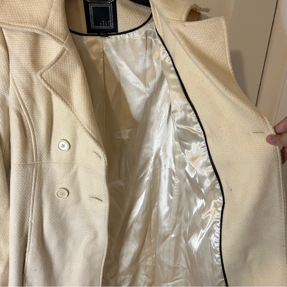 Vintage Old Navy Cream Pea Coat - Picture 7 of 9